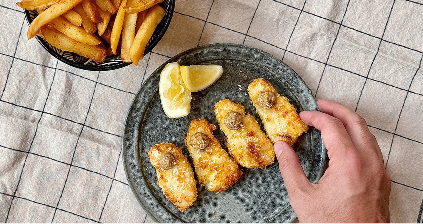 FISH n’CHIPS, SAUCE JERK