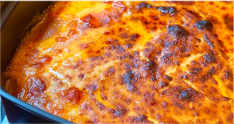 HACHIS PARMENTIER DE CANARD, CRÈME DE PARMESAN